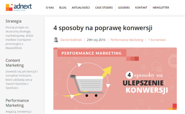 plakatuffka polskie blogi marketingowe adnext