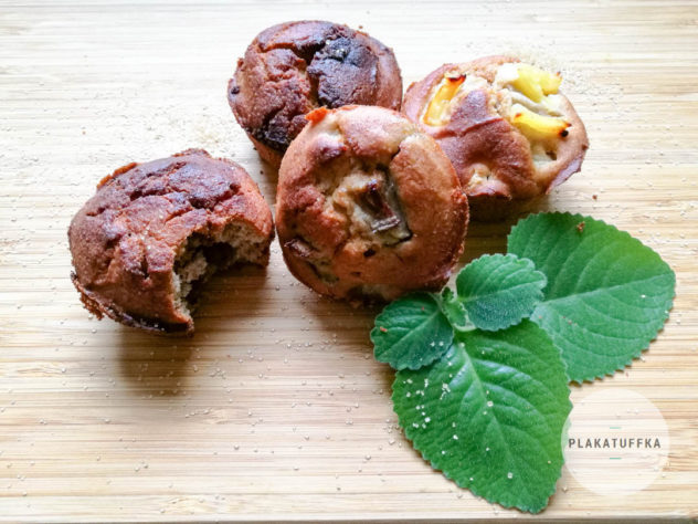 Muffinki gryczano-amarantusowe